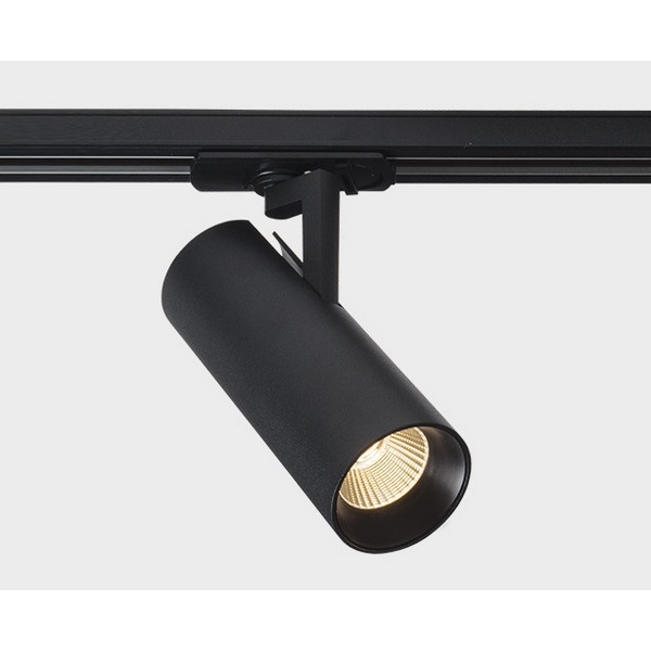 Трековый светильник светодиодный однофазный 220V Italline TR 3007 black 4000K-68713