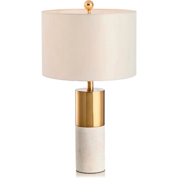 Настольная лампа Kink Light Тайла 07700-1T,01-20(01)-97479 белый/бронза E27 1*40W