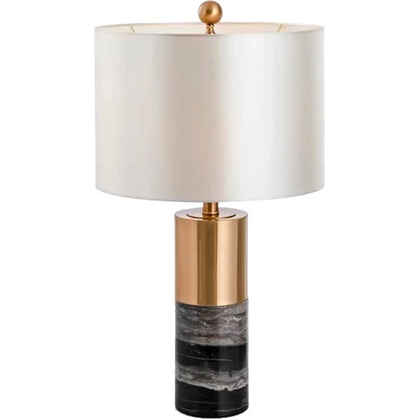 Настольная лампа Kink Light Тайла 07700-1T,19-20(01) черный/бронза/белый E27 1*40W