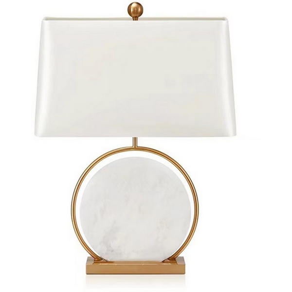 Настольная лампа Kink Light Элин 07709-T,01-20(01)-82981 белый/бронза E27 1*40W