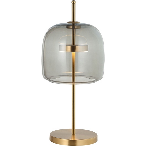 Настольная лампа Kink Light Розия 07715-T,20(16)-38851 бронза/серый Led 6W