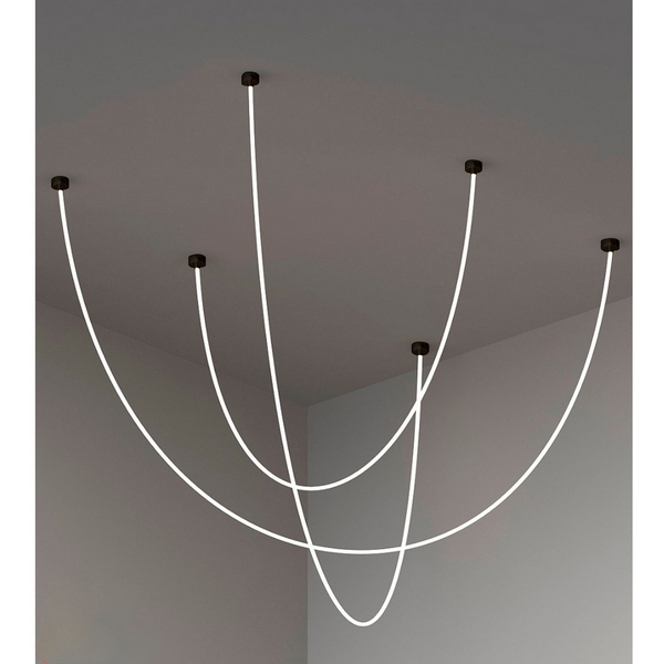 Комплект подвесных светильников с гибким неоном LEDов Kink Light Венди 08031-3S,19-97479