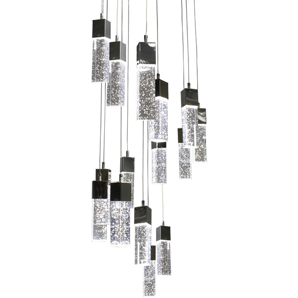 Каскадный подвесной светильник светодиодный Kink Light Аква 08510-15А,02(4000K)