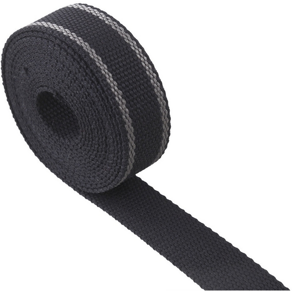 Токопроводящая текстильная лента Kink Light Сатори 196-1000,19-42987 10м черный