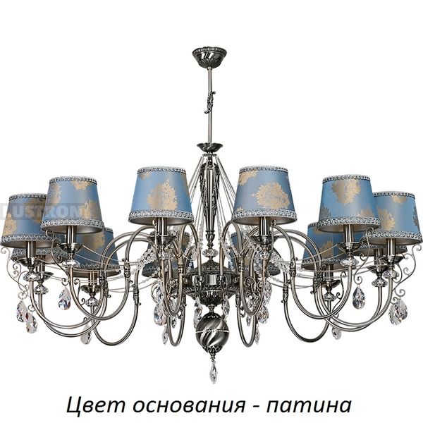 Большая люстра Kutek Luca LUC-ZW-12(P/A)-58267