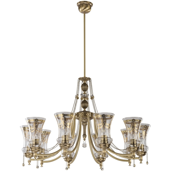 Большая люстра Kutek Nico NIC-ZW-10(P)-69142