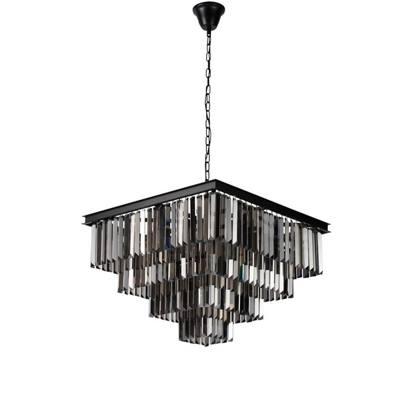 Подвесная каскадная люстра хрустальная светодиодная Loft It Prism 10018/600S-04906