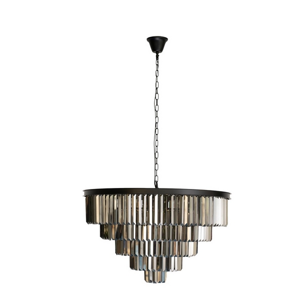 Подвесная каскадная люстра хрустальная светодиодная Loft It Prism 10018/800C-25376