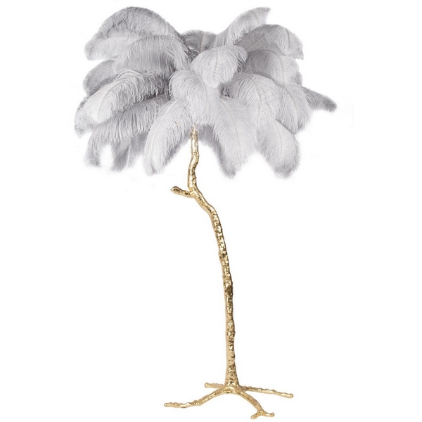 Торшер перо Loft It Bijout 10067F/GD Grey-14972