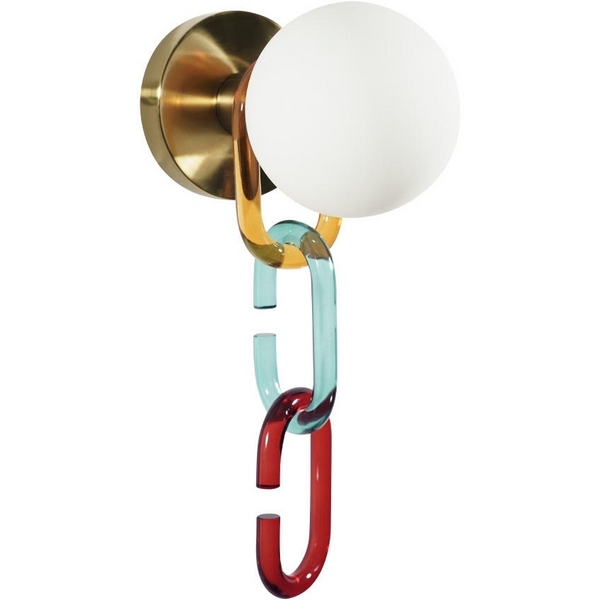 Бра 10128W Mult Loft It Chain в форме шара с подвесками