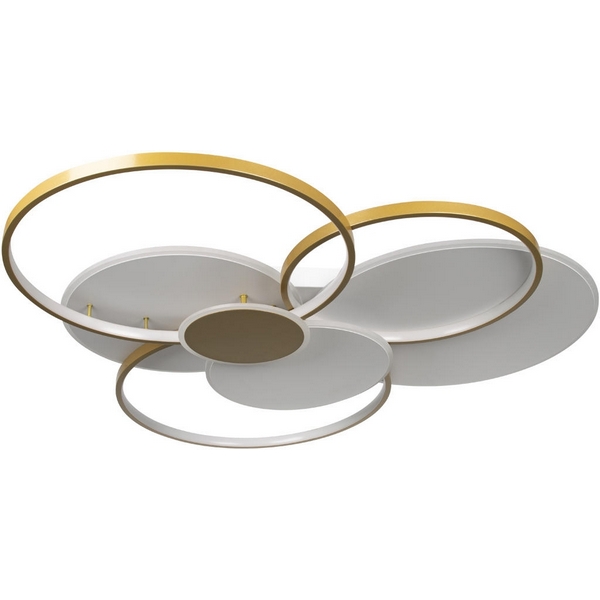 Потолочная светодиодная люстра на штанге Loft It Megan 10163 White-25329 кольцо