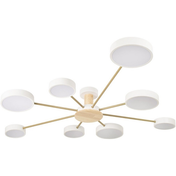 Потолочная светодиодная люстра на штанге Loft It Sunrise 10316/8 White-22422