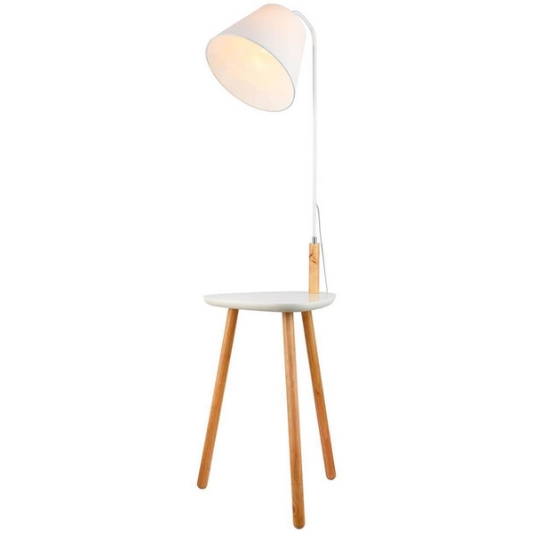 Торшер на треноге со столиком IP21 Lussole LGO Wrangell GRLSP-0522-09868