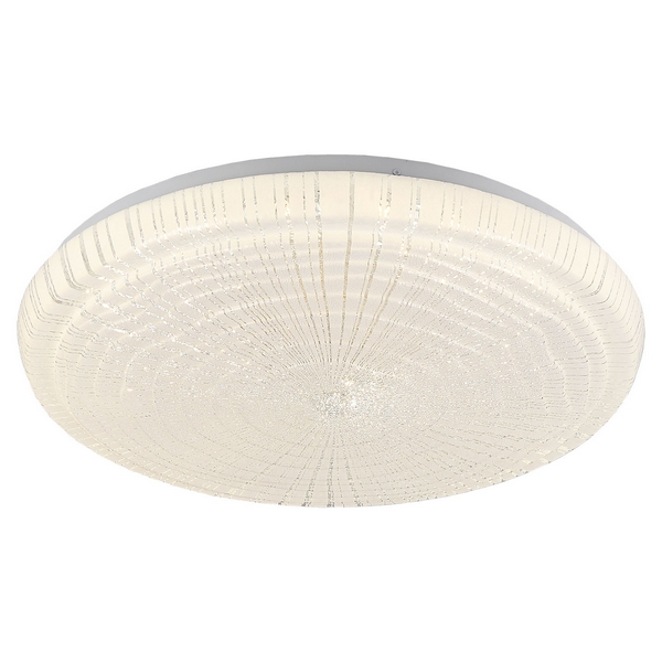 Потолочный светильник IP21 светодиодный с диммером и пультом регулировкой цветовой температуры, ночным режимом таймером Lussole LGO МУНlight LSP-8321