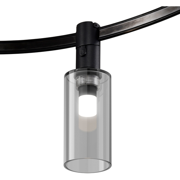 Трековый светильник светодиодный однофазный 48V Lightstar DUE 207737-77038