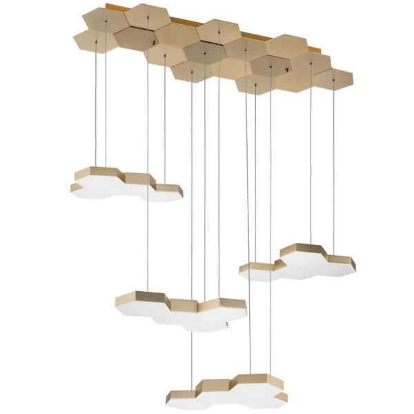 Каскадный подвесной светодиодный светильник IP40 Lightstar FAVO 750263-23712