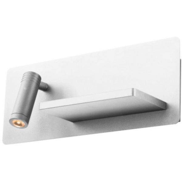 Спот светодиодный с беспроводной зарядкой и USB-портом Lightstar Muro 808556-76173