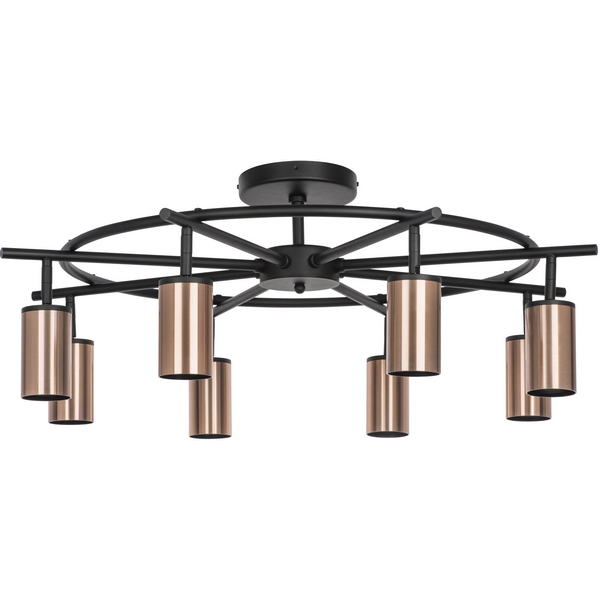 Люстра потолочная на штанге (571718+214430-8) Lightstar RULLO LR718308-74517