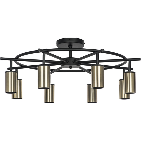 Люстра потолочная на штанге (571718+214431-8) Lightstar RULLO LR718318-10853