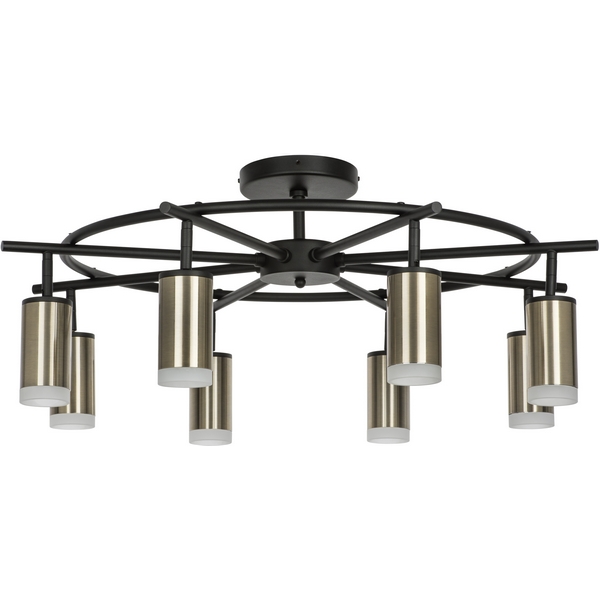 Люстра потолочная на штанге (571718+214431-8+202430-8) Lightstar RULLO LR7183180-48844