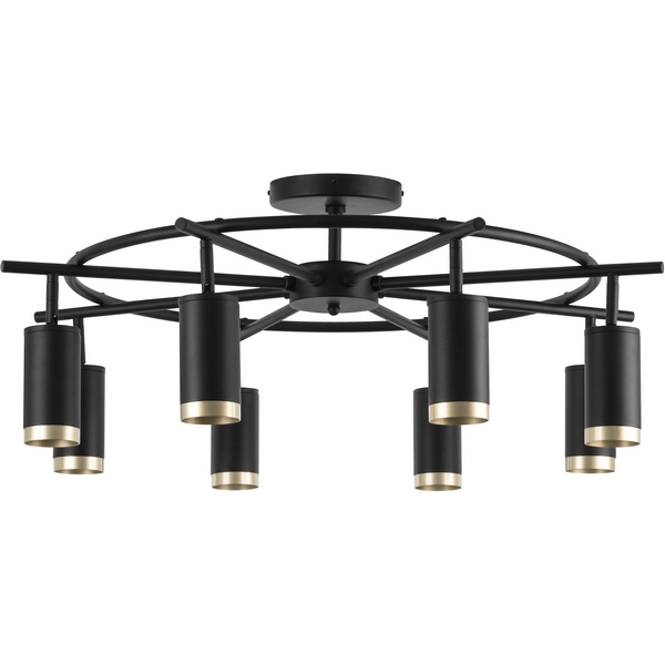 Люстра потолочная на штанге (571718+214437-8+203440) Lightstar RULLO LR71837840-61180