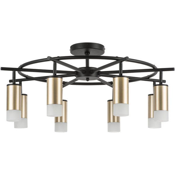 Люстра потолочная на штанге (571718+214440-8+202431-8) Lightstar RULLO LR7184081-67401