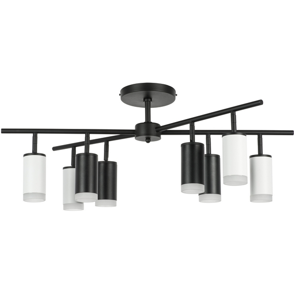 Люстра потолочная на штанге (571728+214437-4+214436-4+202430-8) Lightstar RULLO LR7283643740-61180