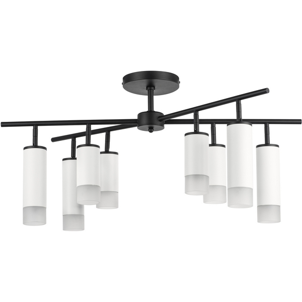 Люстра потолочная на штанге (571728+214436-4+214486-4+202431-8) Lightstar RULLO LR7283648641-38823