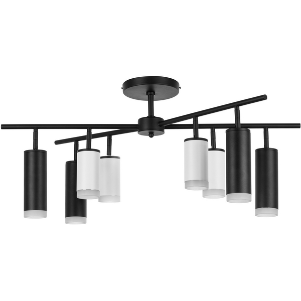 Люстра потолочная на штанге (571728+214436-4+214487-4+202430-8) Lightstar RULLO LR7283648740-42348