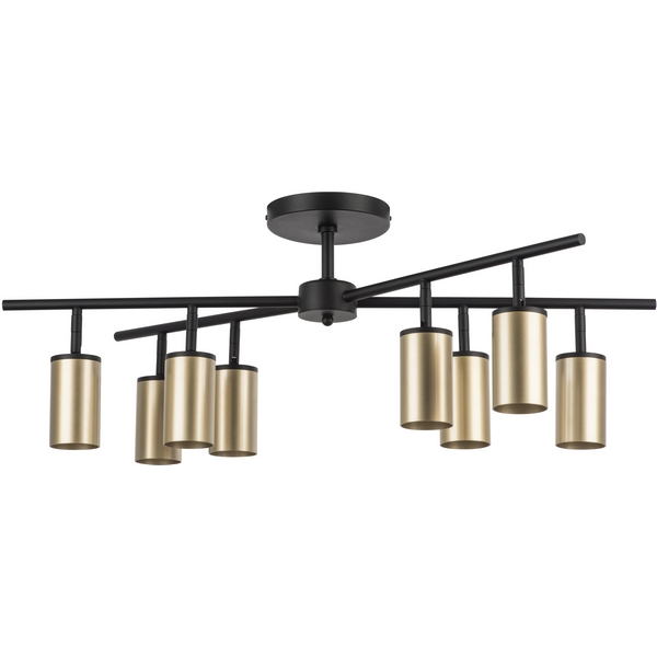 Люстра потолочная на штанге (571728+214440-8) Lightstar RULLO LR728408-62740