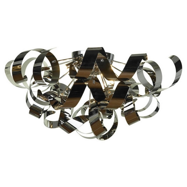 Большая потолочная люстра IP21 Lussole Loft Briosco GRLSA-5907-09-40608