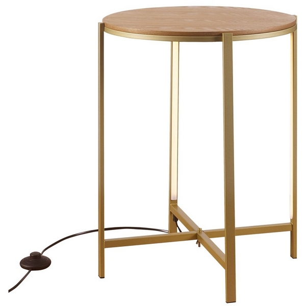 Торшер со столиком IP21 светодиодный с выключателем Lussole Loft Seattle LSP-0567-69642