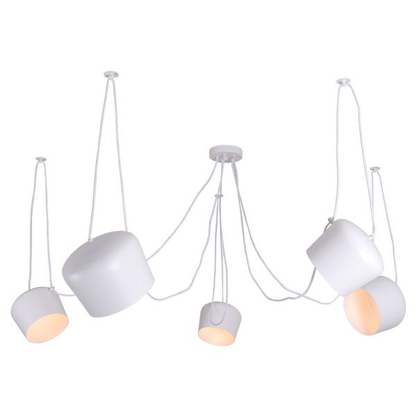 Большая подвесная люстра IP21 паук Lussole Loft Shirley LSP-8175-69642