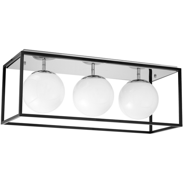 Потолочный светильник Lumina Deco Maldini LDC 8060-3 CHR+BK-60762 шарики