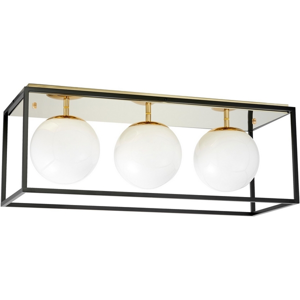 Потолочный светильник Lumina Deco Maldini LDC 8060-3 F.GD+BK-60762 шарики