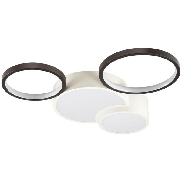 Потолочная люстра светодиодная диммируемая с пультом Lumion Norbert 5253/64CL кольцо