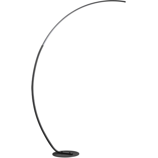 Изогнутый торшер Lumion 5676/21FL-22558 LEDIO черный LED 21W 820Лм 3000-6000K с пультом ДУ 220V