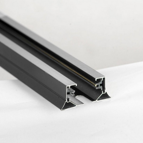 Однофазный шинопровод накладной 220V черный 1м Lussole 10340