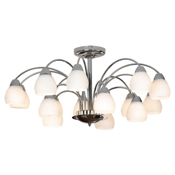 Большая потолочная люстра IP21 Lussole Apiro LSF-2403-15-16600