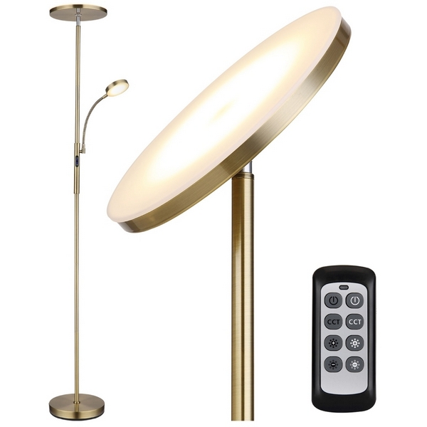 Торшер с сенсорным выключателем для чтения IP21 светодиодный Lussole Carmel LSP-0904