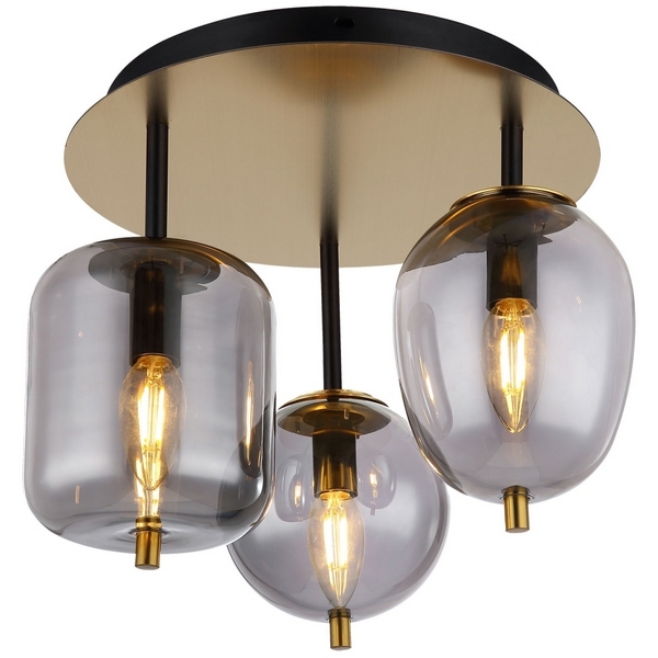 Люстра потолочная Lussole LSP-8730-55557 в форме шара