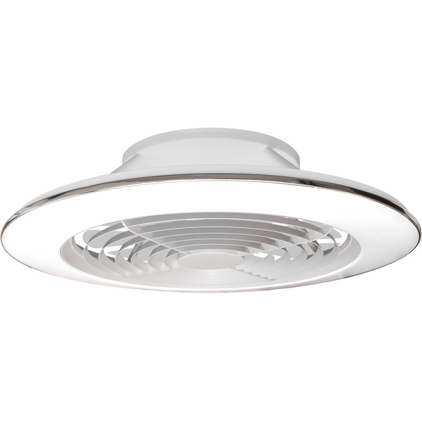 Потолочная люстра светодиодная с вентилятором пультом и управлением смартфоном регулировкой цветовой температуры яркости Mantra Alisio 7490-55610 (Умный дом)