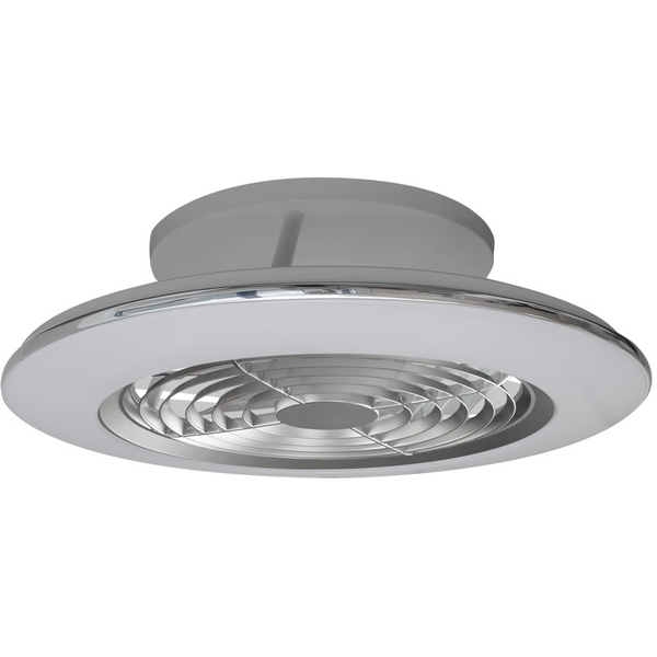 Потолочная люстра светодиодная с вентилятором пультом и управлением смартфоном регулировкой цветовой температуры яркости Mantra Alisio 7494-56183 (Умный дом)