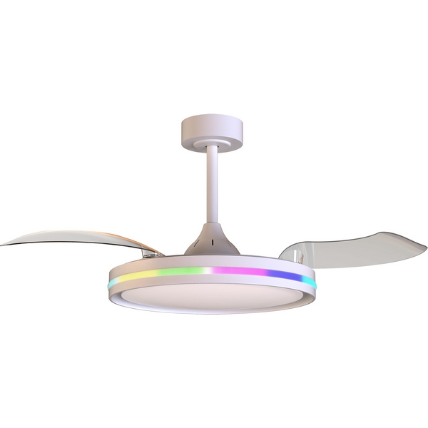 Люстра потолочная-вентилятор RGB LED с ПДУ Mantra Rafaga 8727-44994