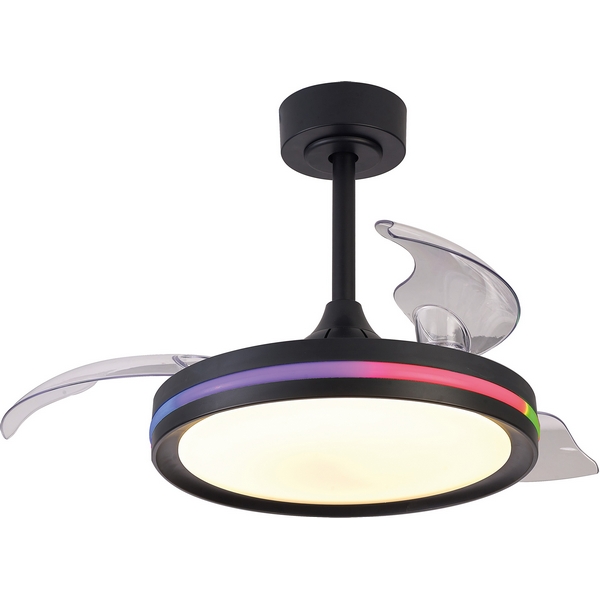 Люстра потолочная-вентилятор RGB LED с ПДУ Mantra North 8730-55610