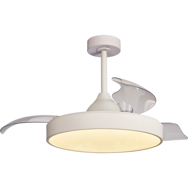 Люстра потолочная-вентилятор LED с ПДУ Mantra Alaska 8752