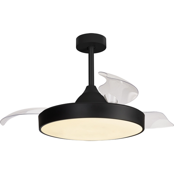 Люстра потолочная-вентилятор LED с ПДУ Mantra Alaska 8754-57728