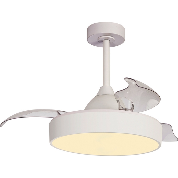 Люстра потолочная-вентилятор LED с ПДУ Mantra Alaska 8755-55610