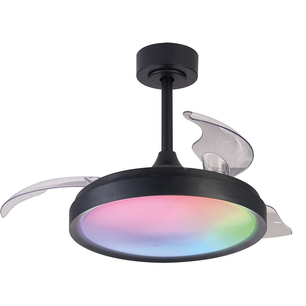 Люстра потолочная-вентилятор RGB LED с ПДУ Mantra Siberia 8761-23269