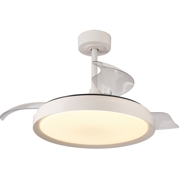 Люстра потолочная-вентилятор LED с ПДУ Mantra Mistral 8826-38017
